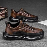 Footnity™ CrocoStep Air Cushion Sneakers