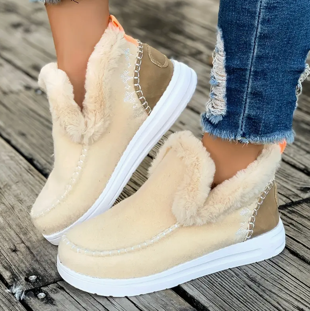 Comelyy Winter Fleece Lining Women Boots