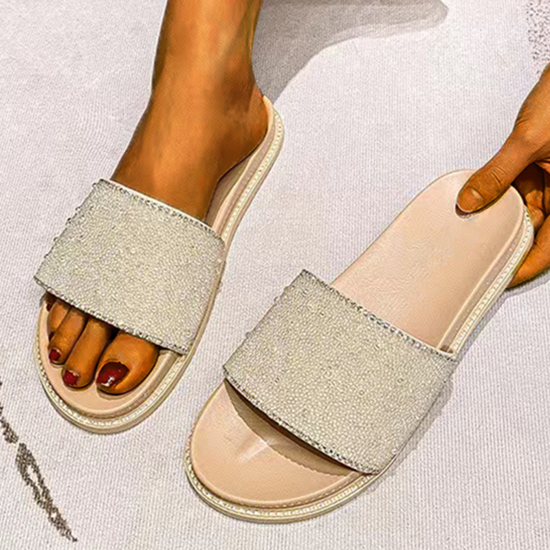 Comelyy Glitter Fashion Bling Slippers