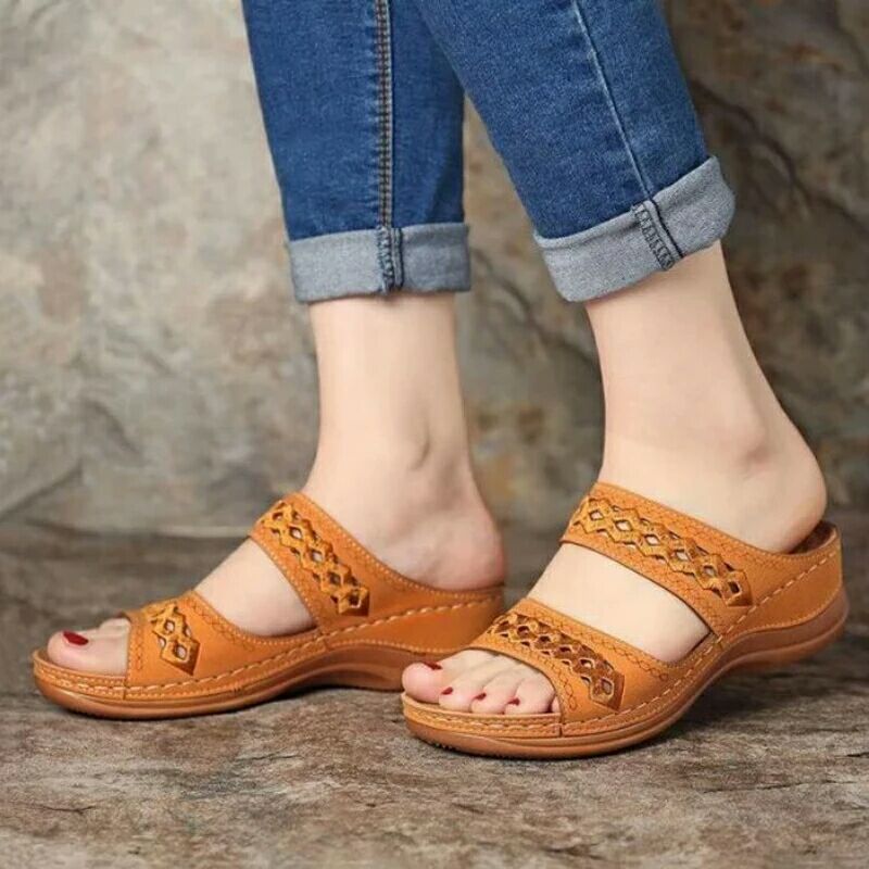 Comelyy Sandals and slippers women's spring new platform platform slippers