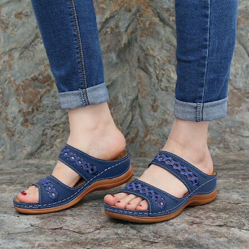 Comelyy Sandals and slippers women's spring new platform platform slippers