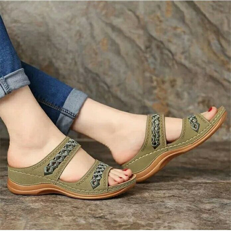 Comelyy Sandals and slippers women's spring new platform platform slippers