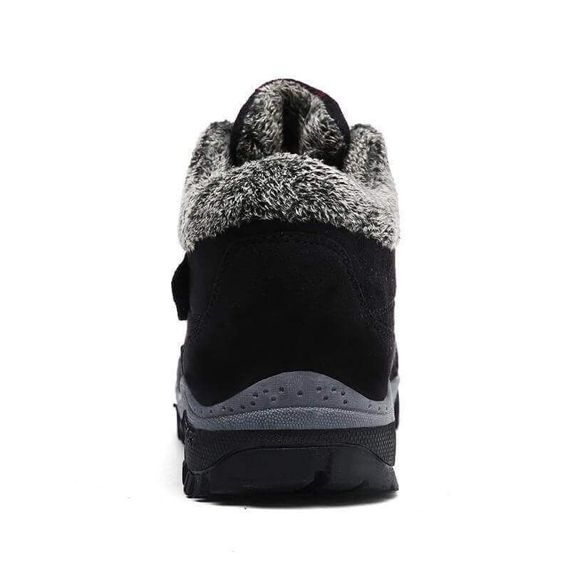Comelyy Snowy Villia Leather Ankle Boots