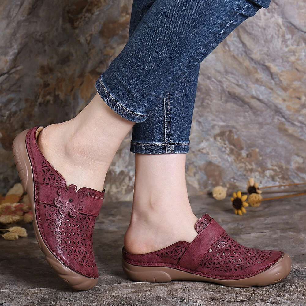 Comelyy Comfortable Retro Backless Casual Sandals