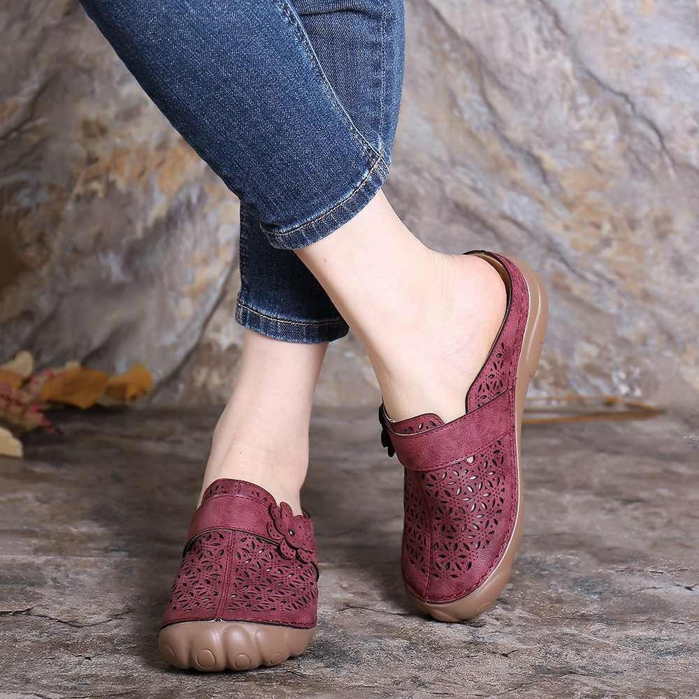 Comelyy Comfortable Retro Backless Casual Sandals