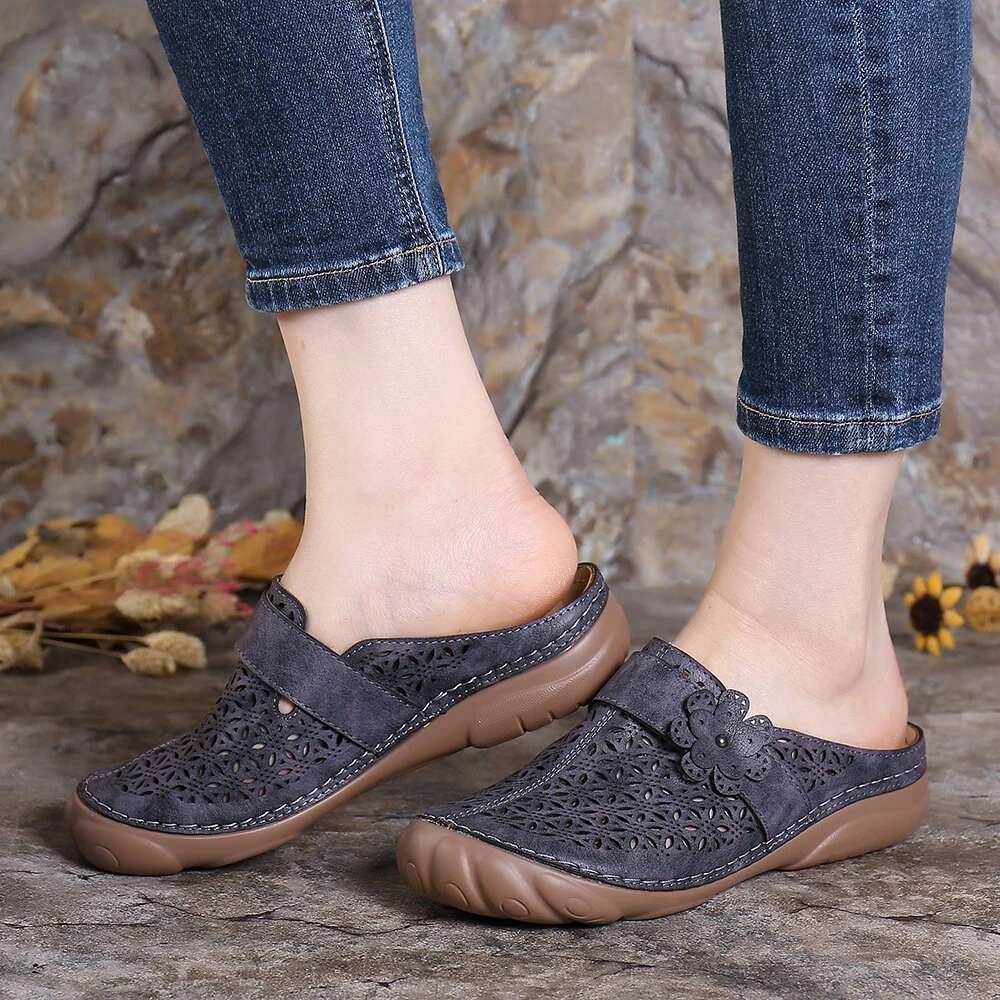 Comelyy Comfortable Retro Backless Casual Sandals