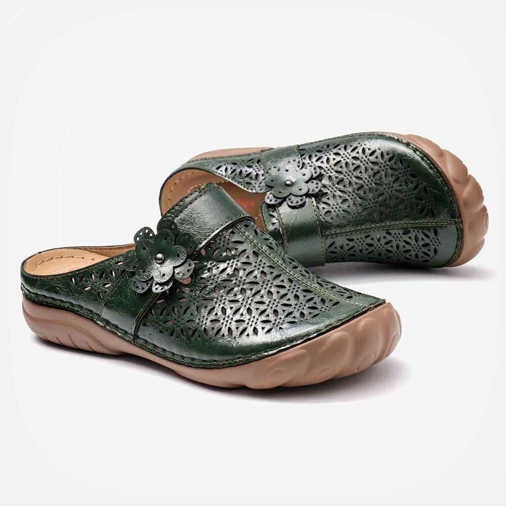 Comelyy Comfortable Retro Backless Casual Sandals