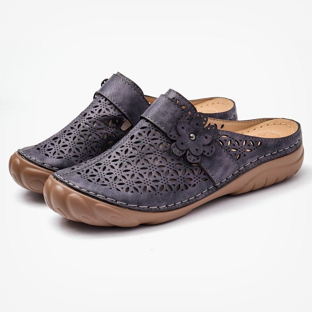 Comelyy Comfortable Retro Backless Casual Sandals