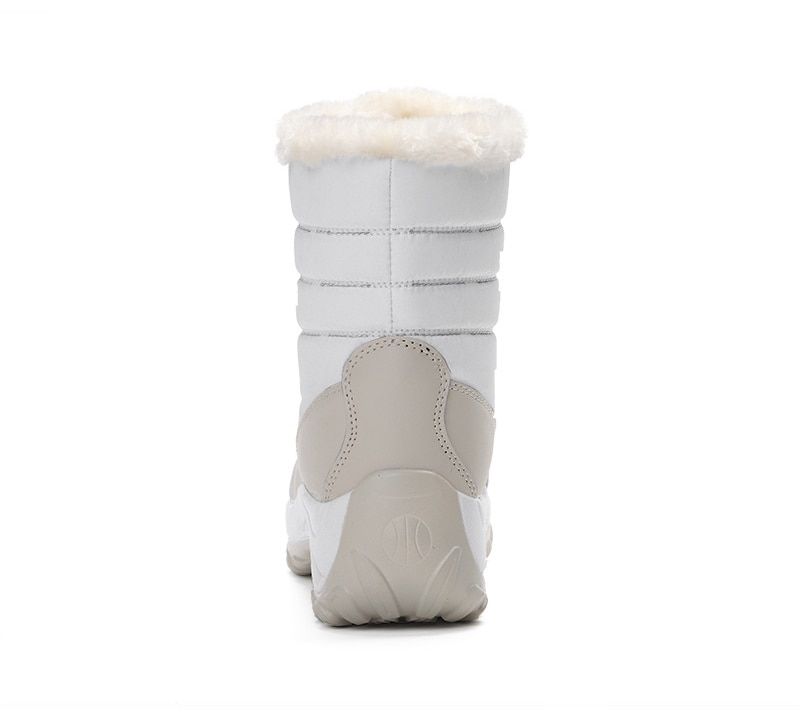 Women Boots Waterproof Winter Shoes Women Snow Boots Platform Keep Warm Ankle Winter Boots With Thick Fur Heels Botas Mujer
