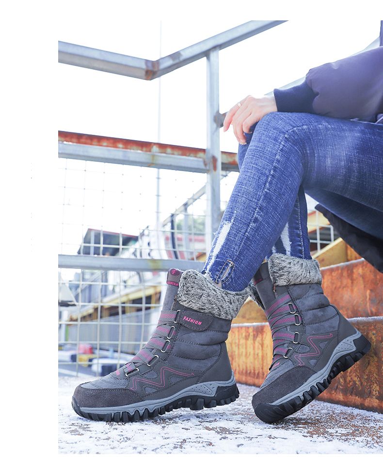 Comelyy Snowy Villia Leather Tall Boots