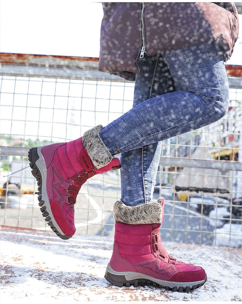Comelyy Snowy Villia Leather Tall Boots