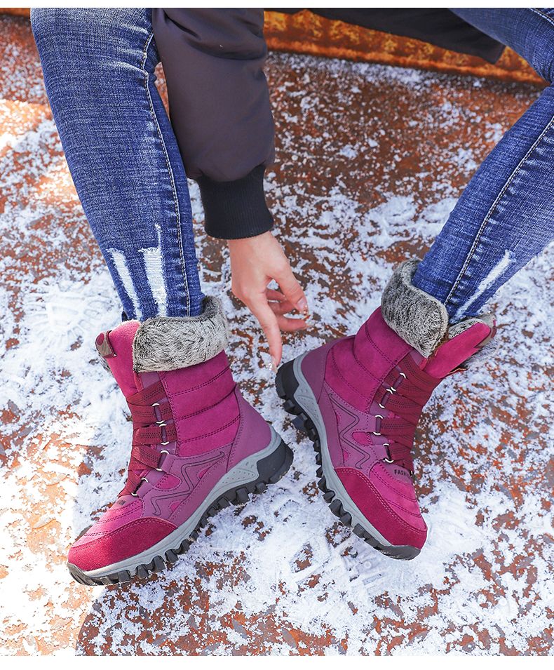 Comelyy Snowy Villia Leather Tall Boots