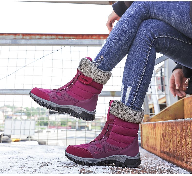 Comelyy Snowy Villia Leather Tall Boots