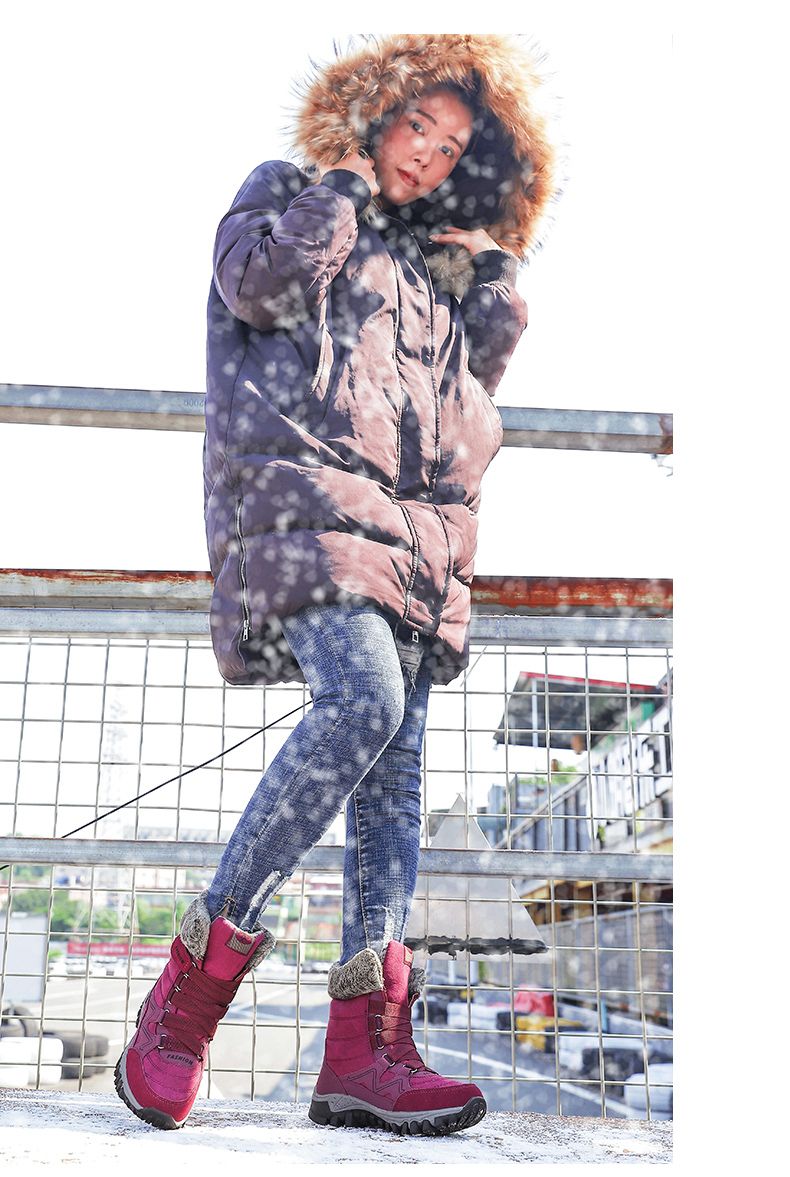 Comelyy Snowy Villia Leather Tall Boots