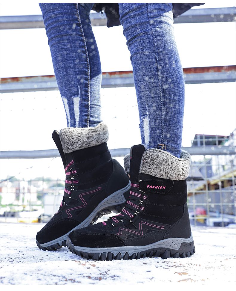 Comelyy Snowy Villia Leather Tall Boots