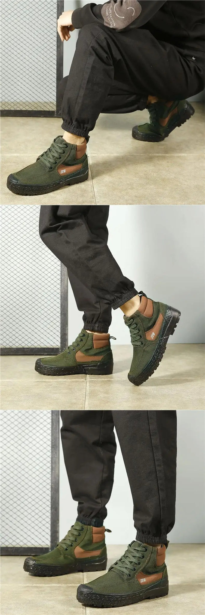 Footnity™ Men’s Anti-Slip Waterproof Work Boots