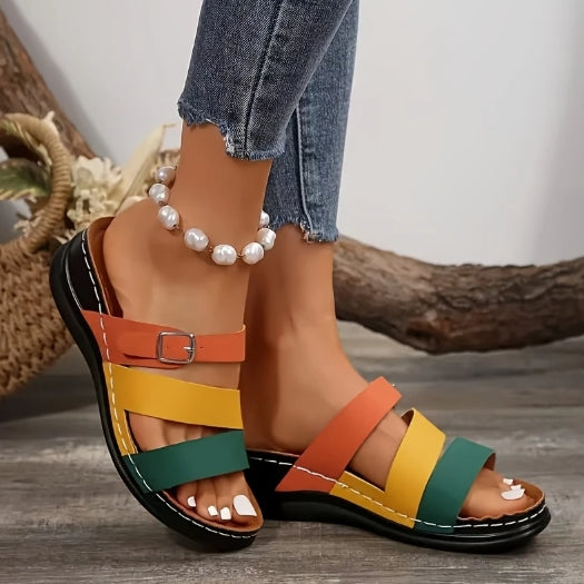Comelyy Elegant Summer Heeled Comfortable Slip-resistant Sandals