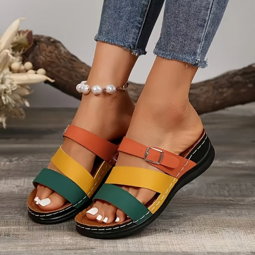 Comelyy Elegant Summer Heeled Comfortable Slip-resistant Sandals