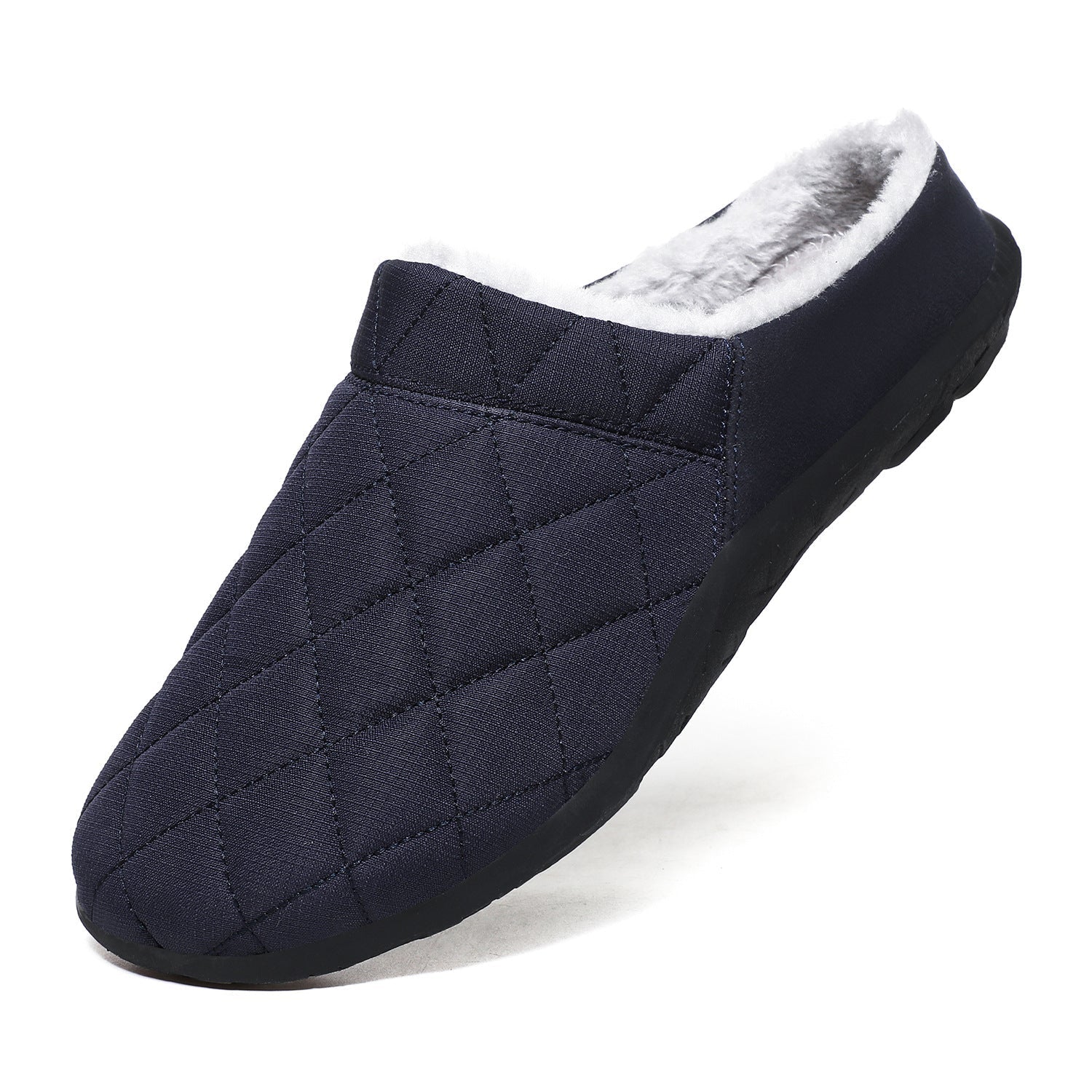 Comelyy Cotton Slippers Indoor One Pedal Lazy Shoes