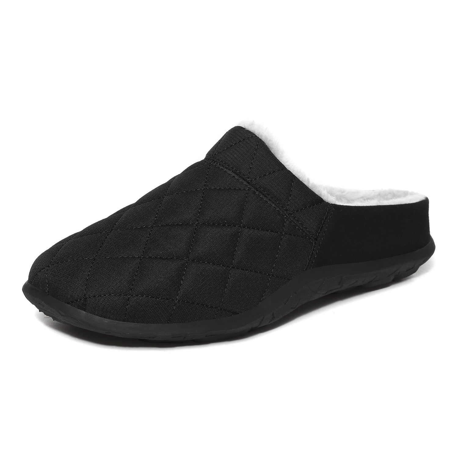 Comelyy Cotton Slippers Indoor One Pedal Lazy Shoes