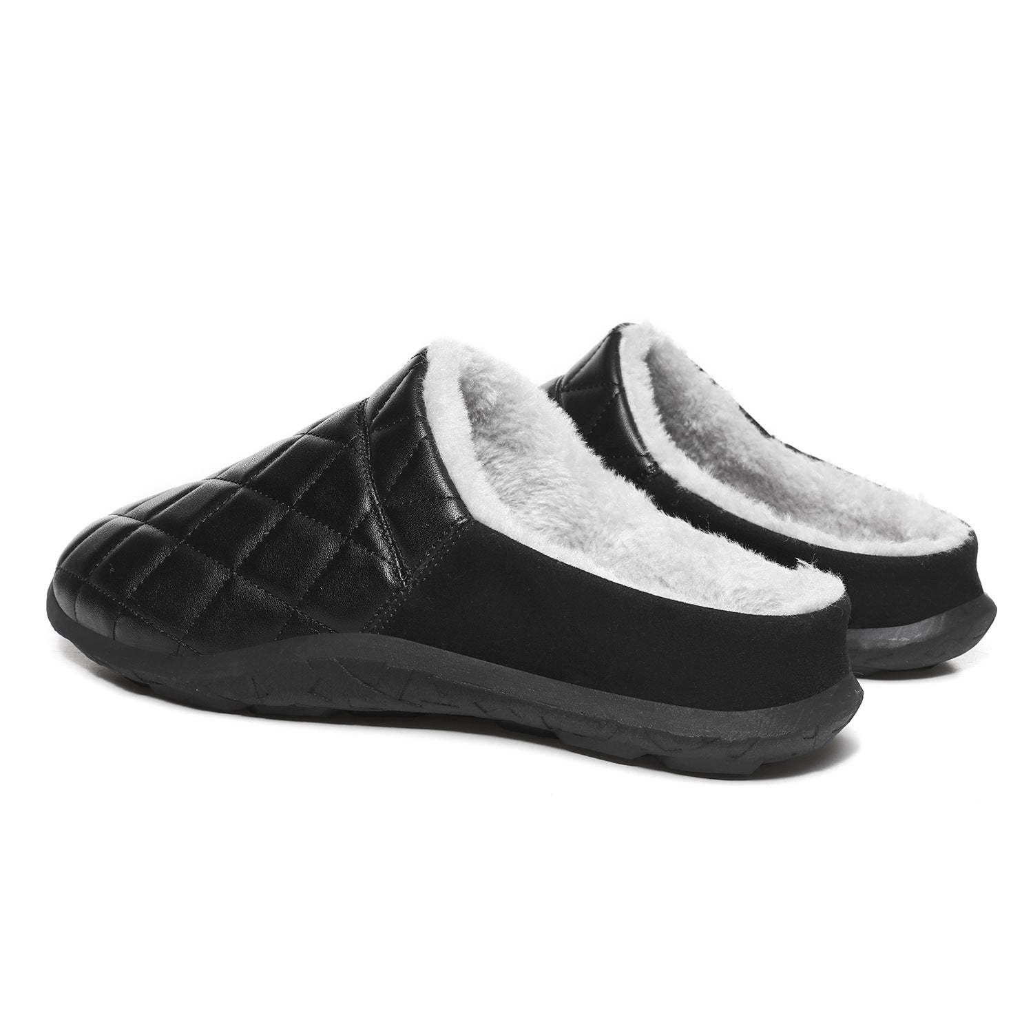 Comelyy Cotton Slippers Indoor One Pedal Lazy Shoes