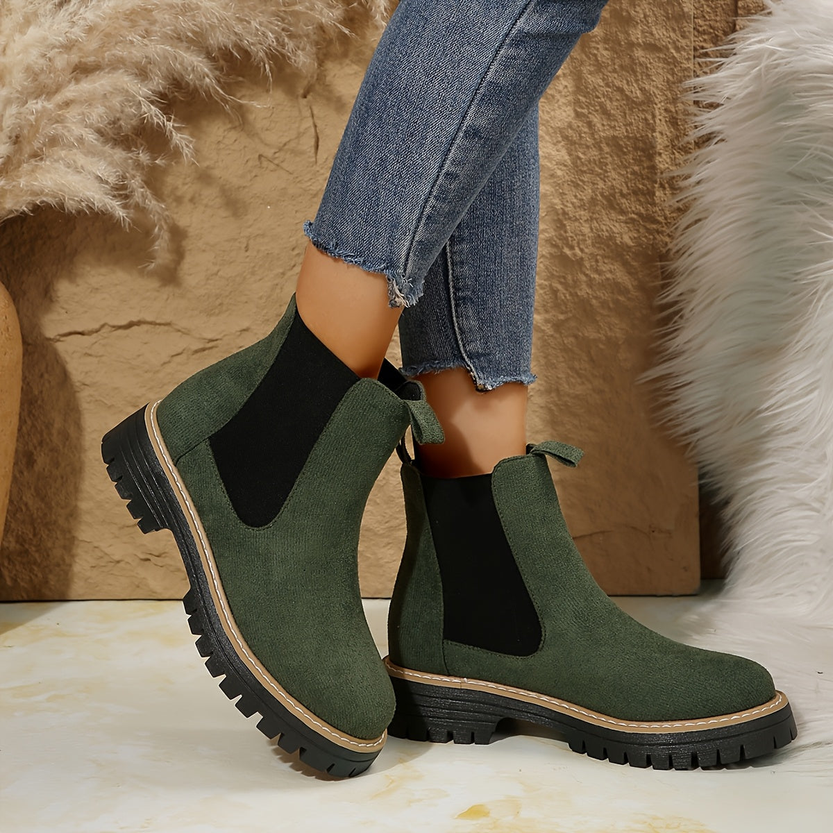 Footnity™ Orthopedic Winter Ankle Boots – Style Meets Pain-Free Comfort