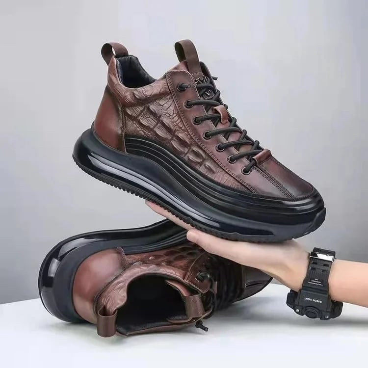 Footnity™ CrocoStep Air Cushion Sneakers