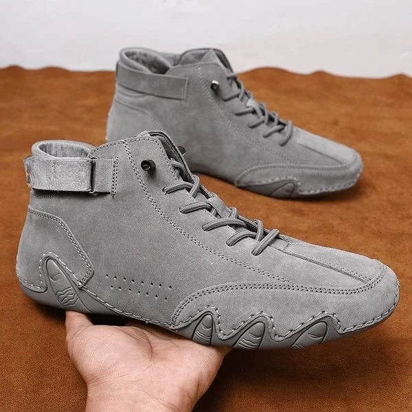 Footnity™ SuedeCraft High Boots – Italian Elegance, Everyday Comfort
