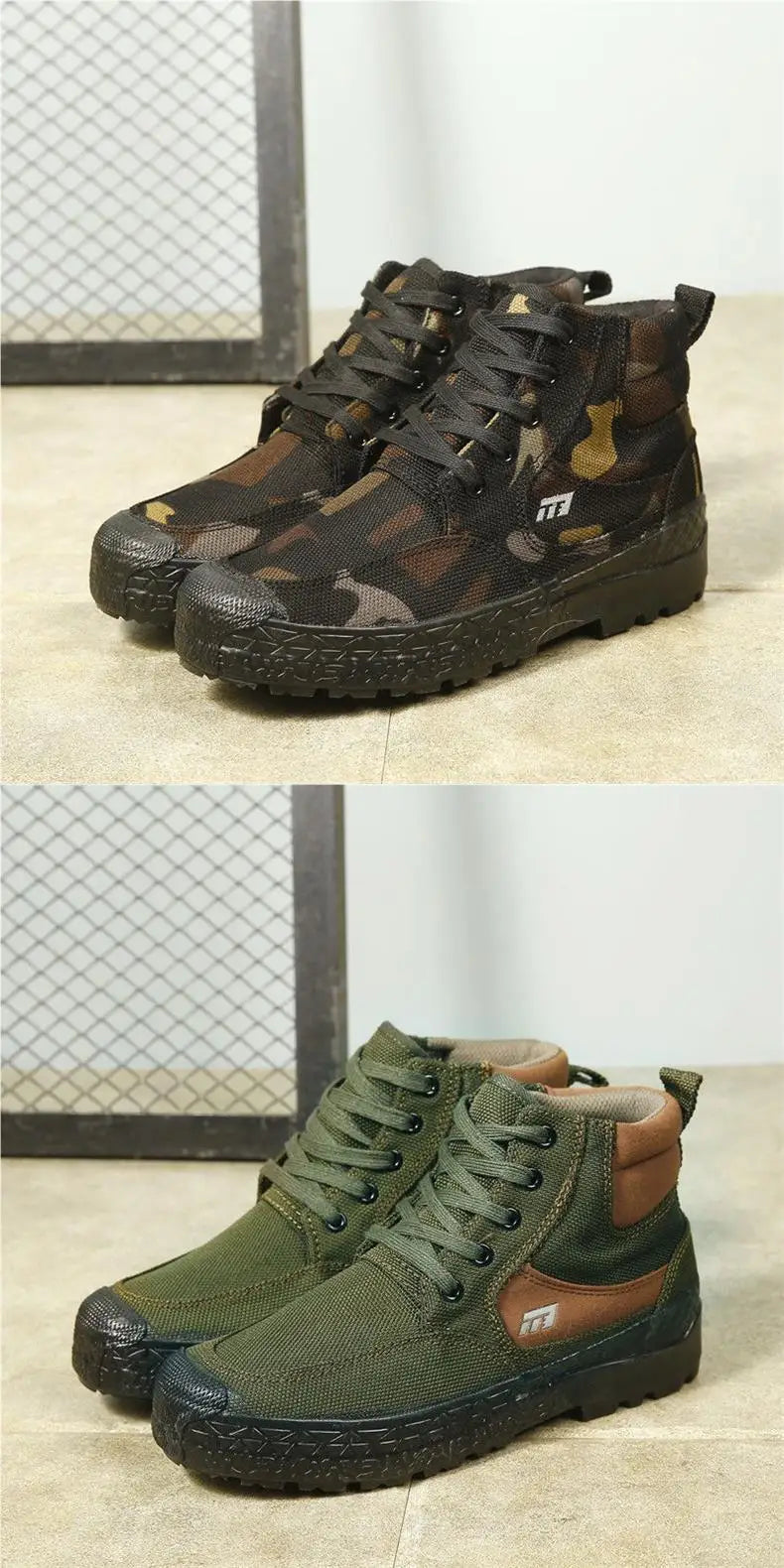 Footnity™ Men’s Anti-Slip Waterproof Work Boots