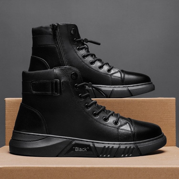 StrideSure™ | Men’s Leather Ankle Boots