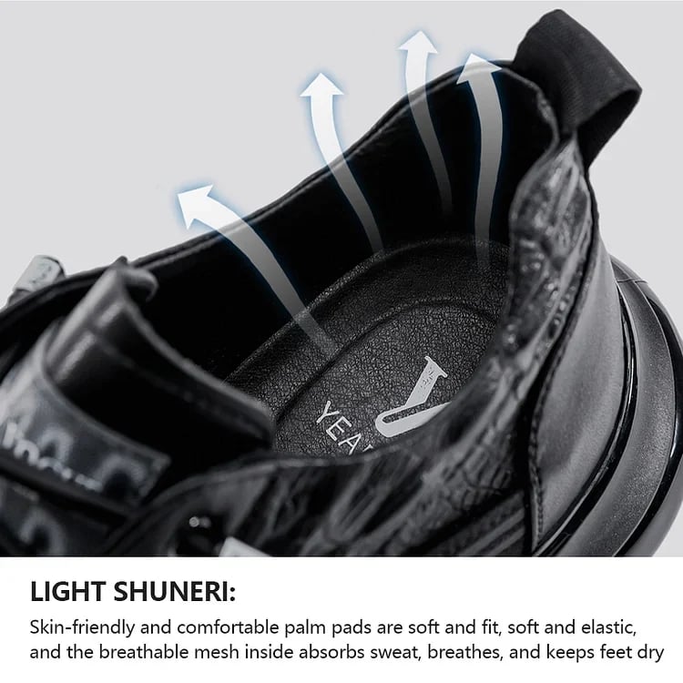 Footnity™ CrocoStep Air Cushion Sneakers