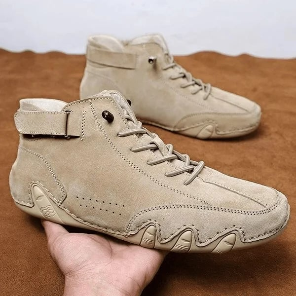 Footnity™ SuedeCraft High Boots – Italian Elegance, Everyday Comfort