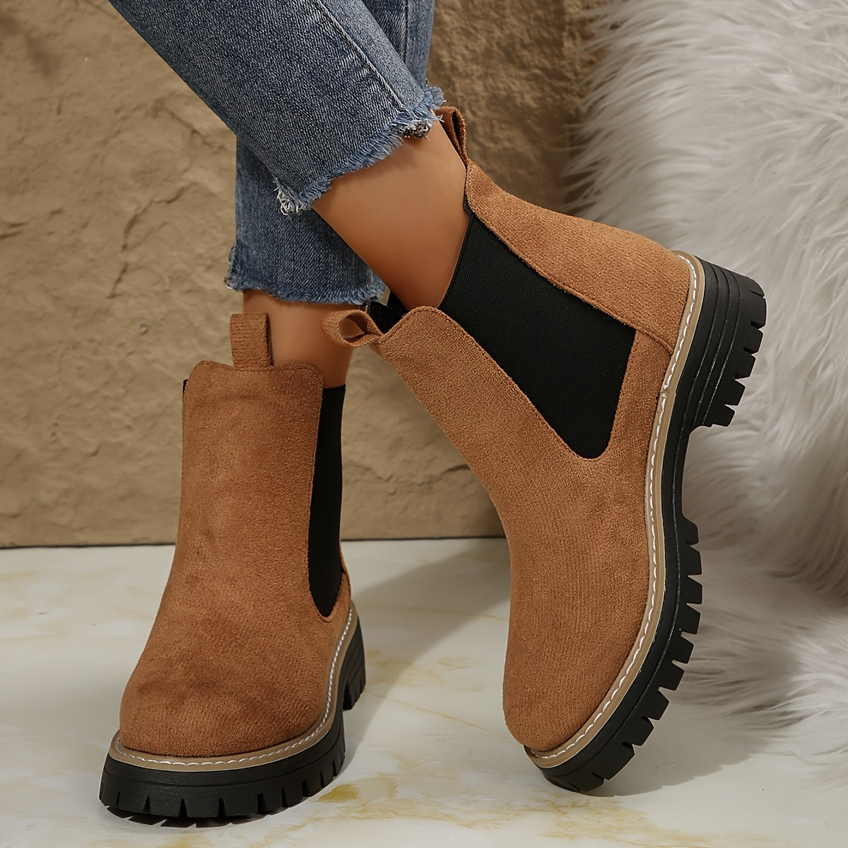 Footnity™ Orthopedic Winter Ankle Boots – Style Meets Pain-Free Comfort