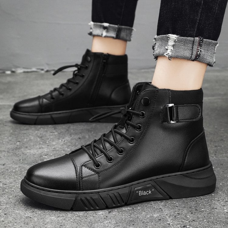 StrideSure™ | Men’s Leather Ankle Boots