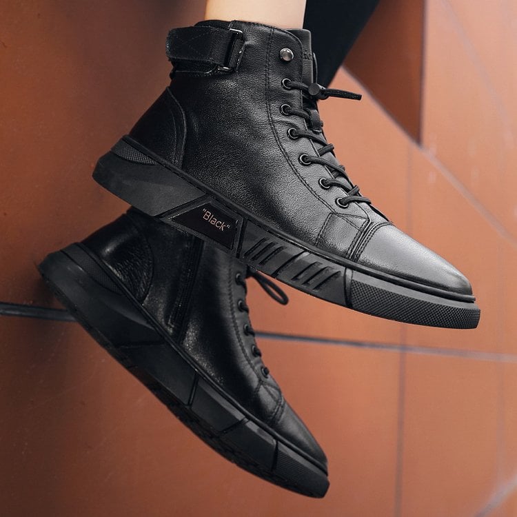 StrideSure™ | Men’s Leather Ankle Boots