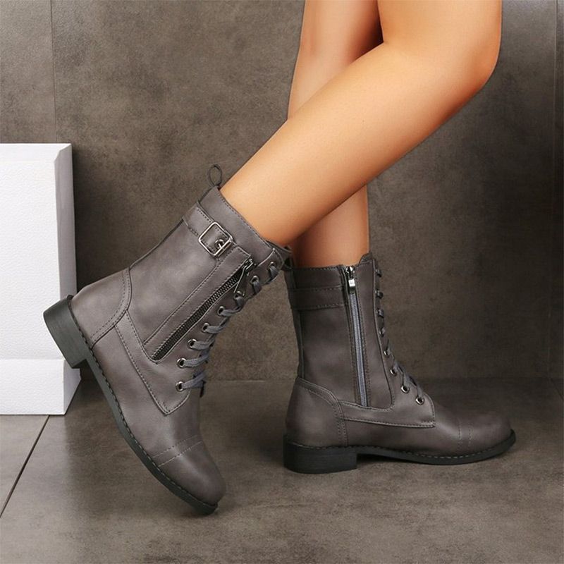 StrideWell™ | Orthopedic Leather Boots with Confidence