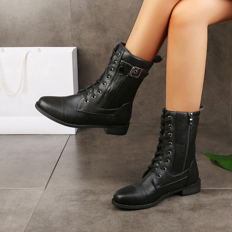 StrideWell™ | Orthopedic Leather Boots with Confidence