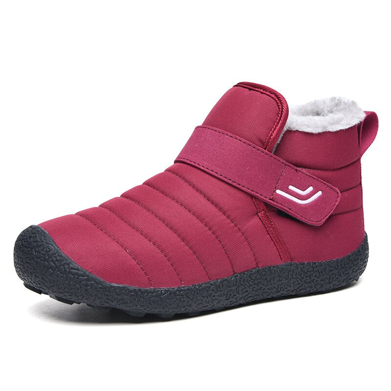 Comelyy Lightweight Winter Shoes Warm Plush Snow Boots
