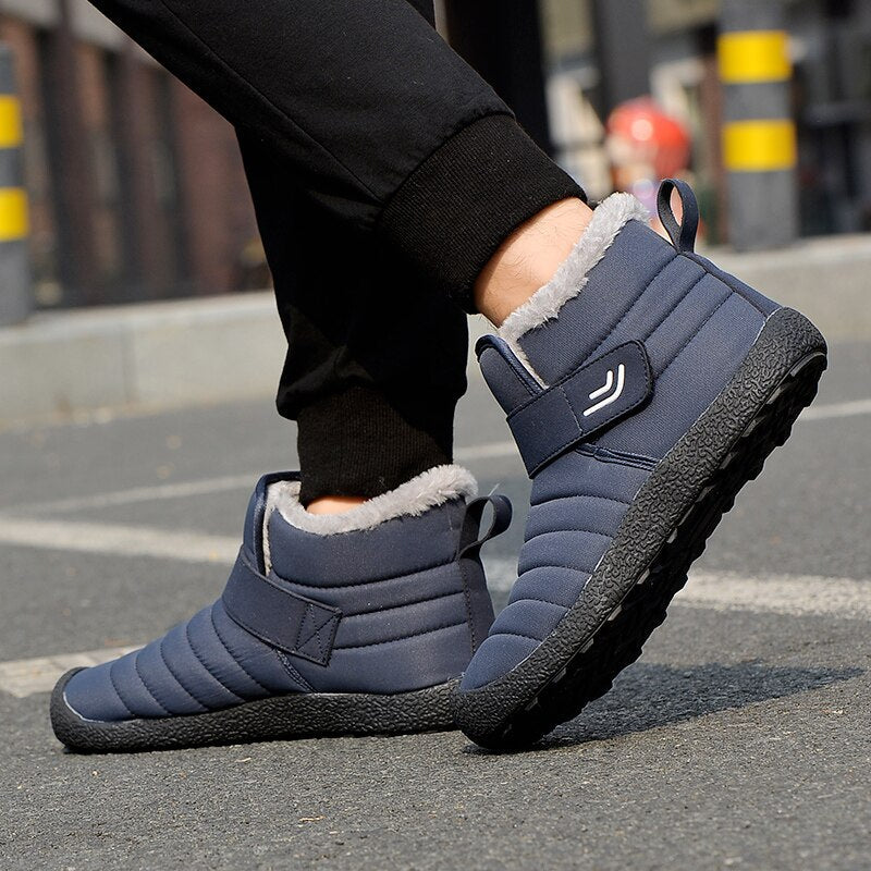 Comelyy Lightweight Winter Shoes Warm Plush Snow Boots