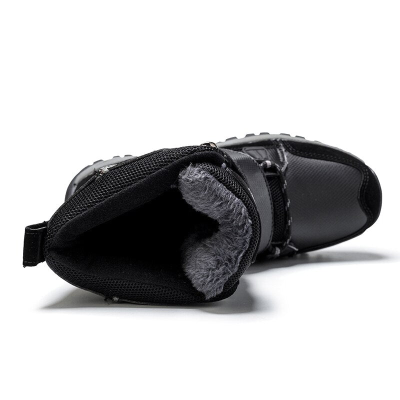 Comelyy  Warm Winter Plush Mid-Calf Waterproof Boots