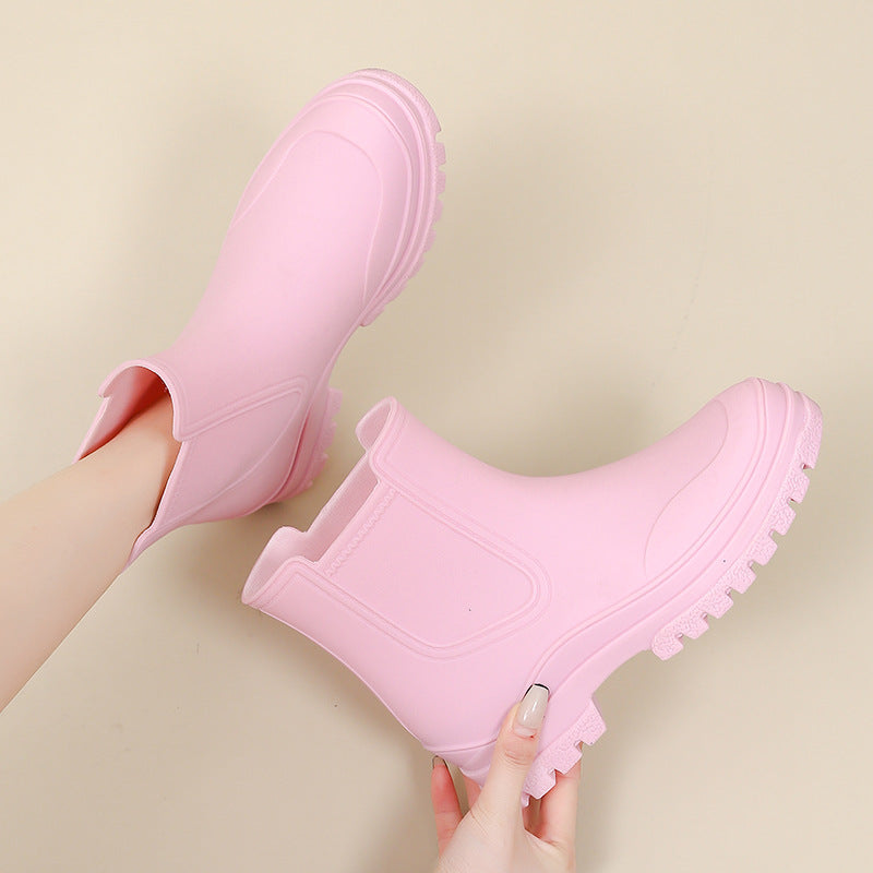 Comelyy women's all match rain boots