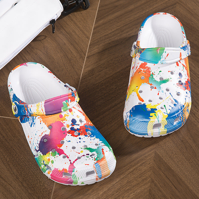 Comelyy Men's and Women's Garden Sandals Couple's Crocs