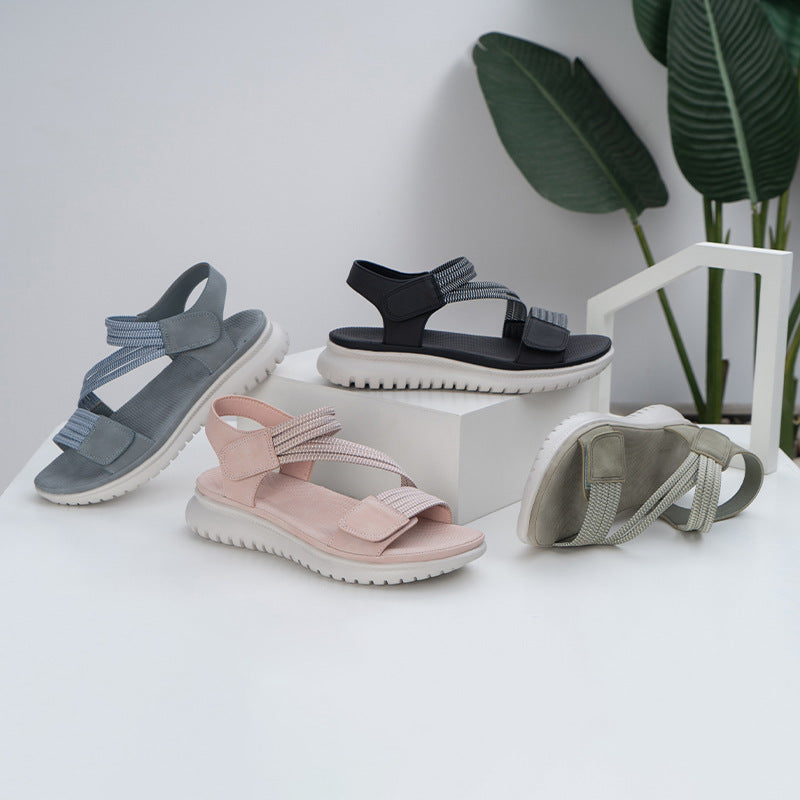 Comelyy Sloping Heel And Non Slip Soft Sole Women Sandals