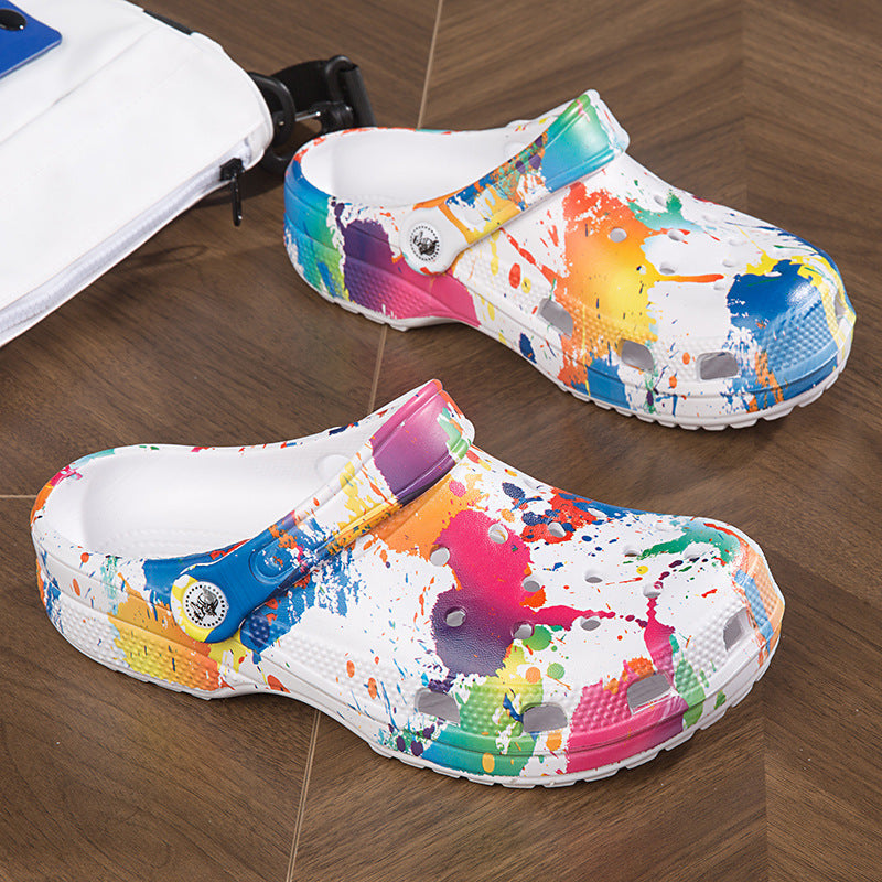 Comelyy Men's and Women's Garden Sandals Couple's Crocs