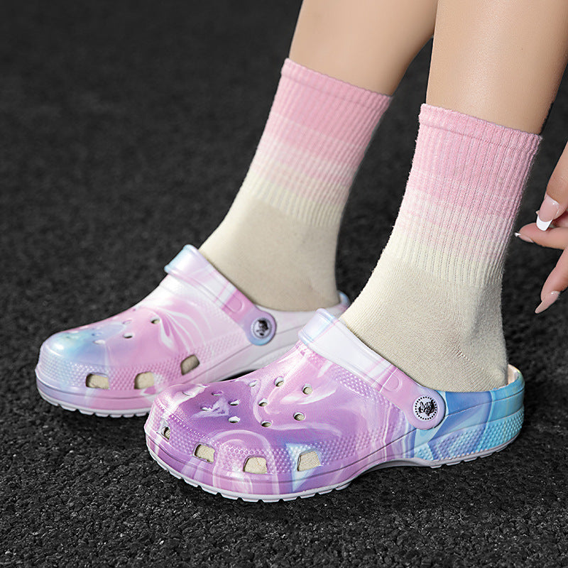 Comelyy Men's and Women's Garden Sandals Couple's Crocs