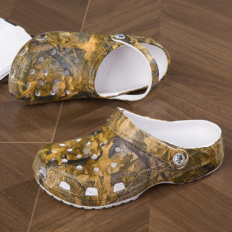 Comelyy Men's and Women's Garden Sandals Couple's Crocs