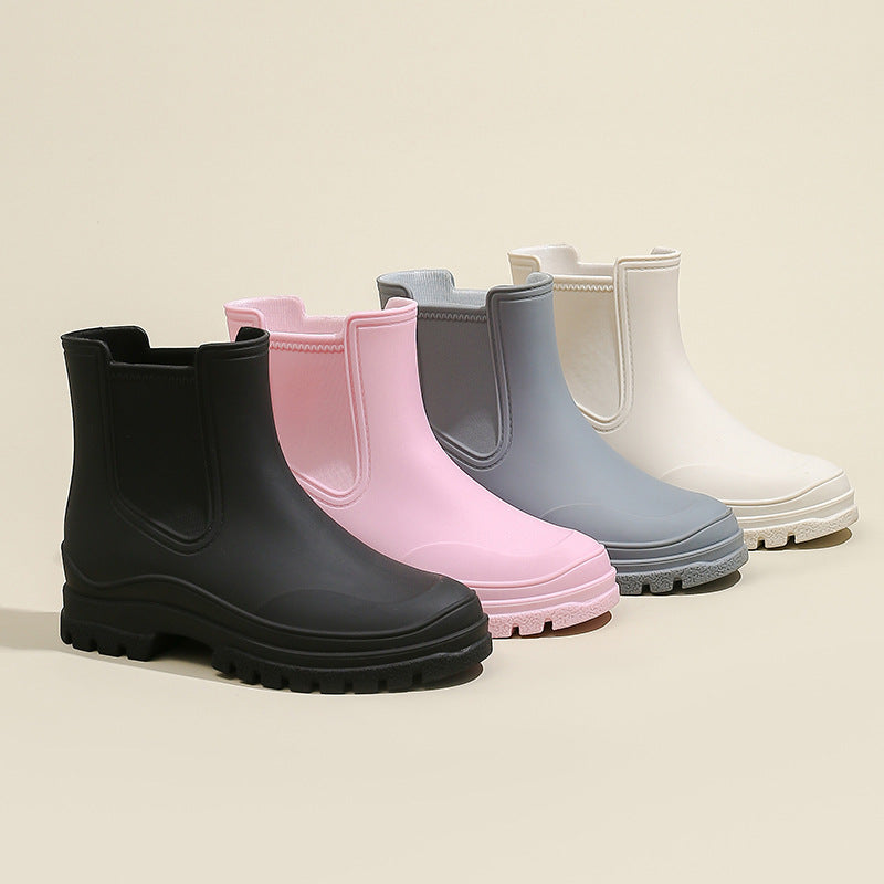 Comelyy women's all match rain boots