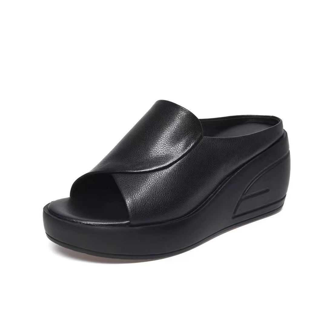 Comelyy Women's sandals fashionable soft sole sandals platform sandals
