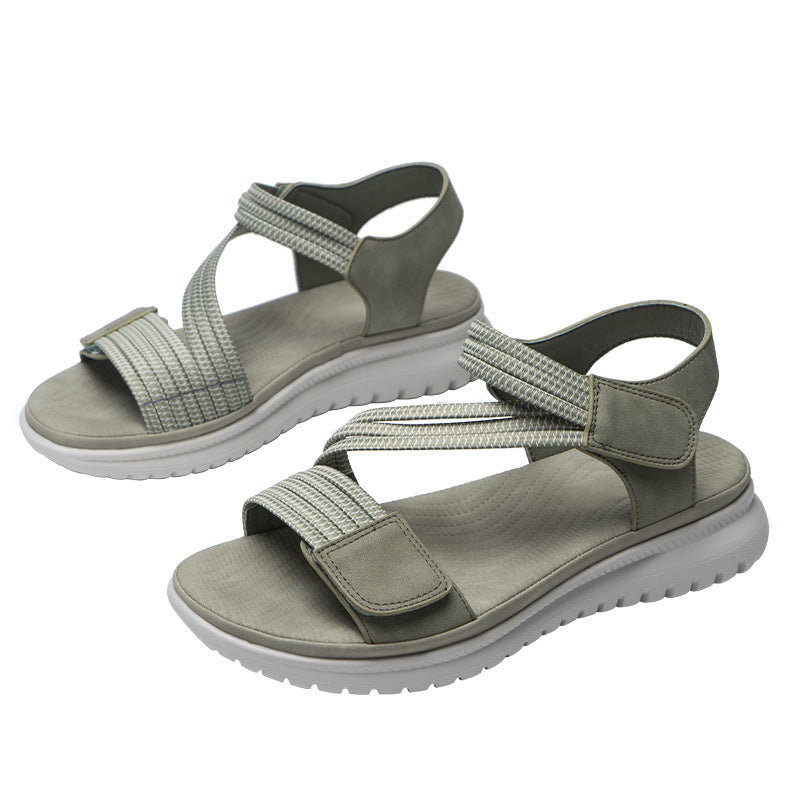 Comelyy Sloping Heel And Non Slip Soft Sole Women Sandals