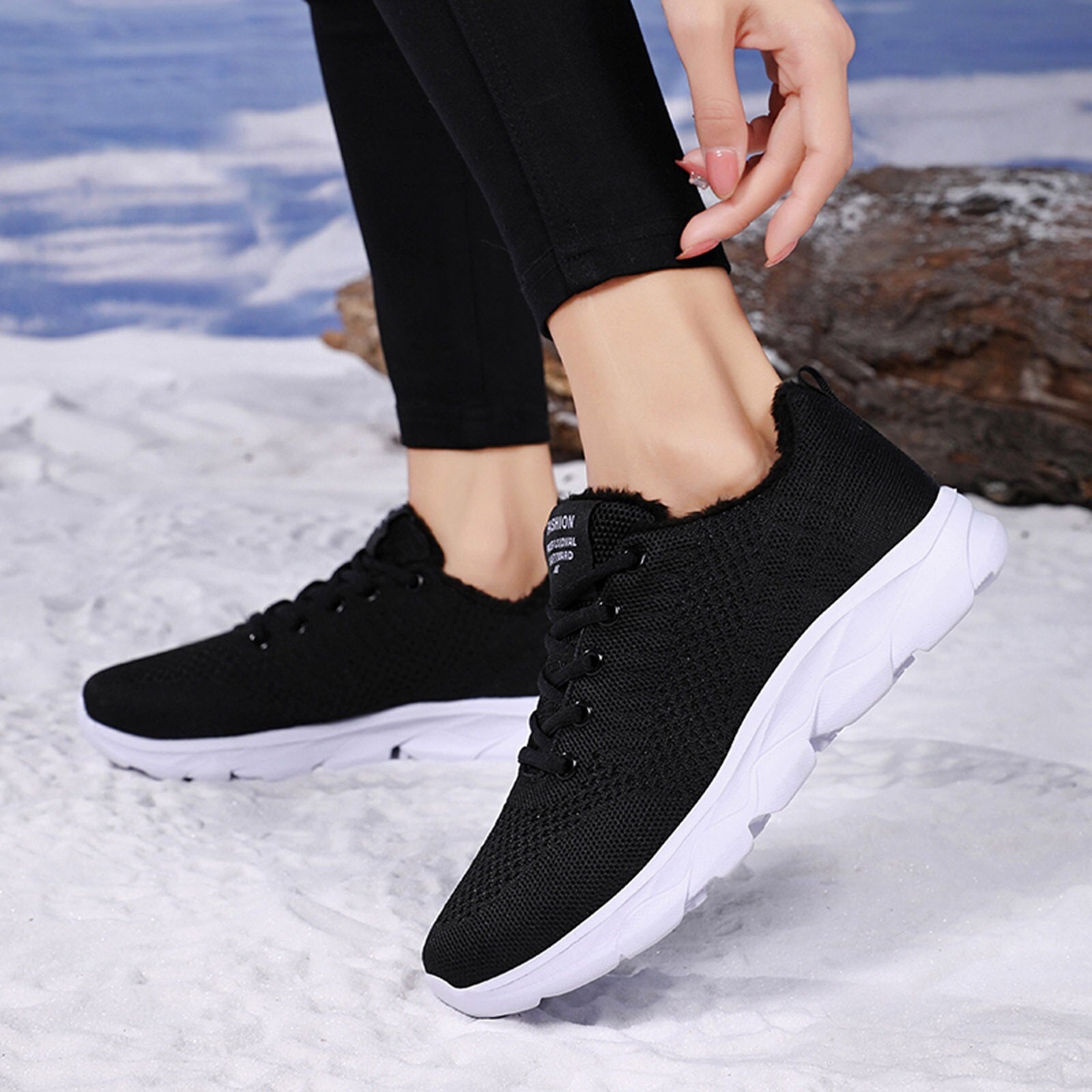 Footnity “Run-Up” Warm & Breathable Sneakers